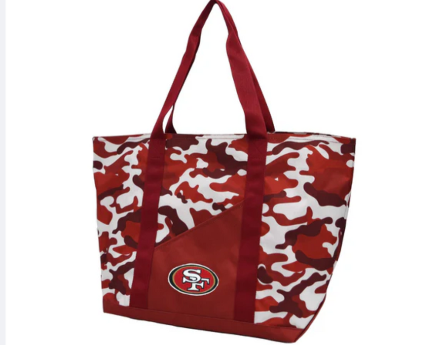 San Francisco 49ers Super Duty Camo Tote Bag