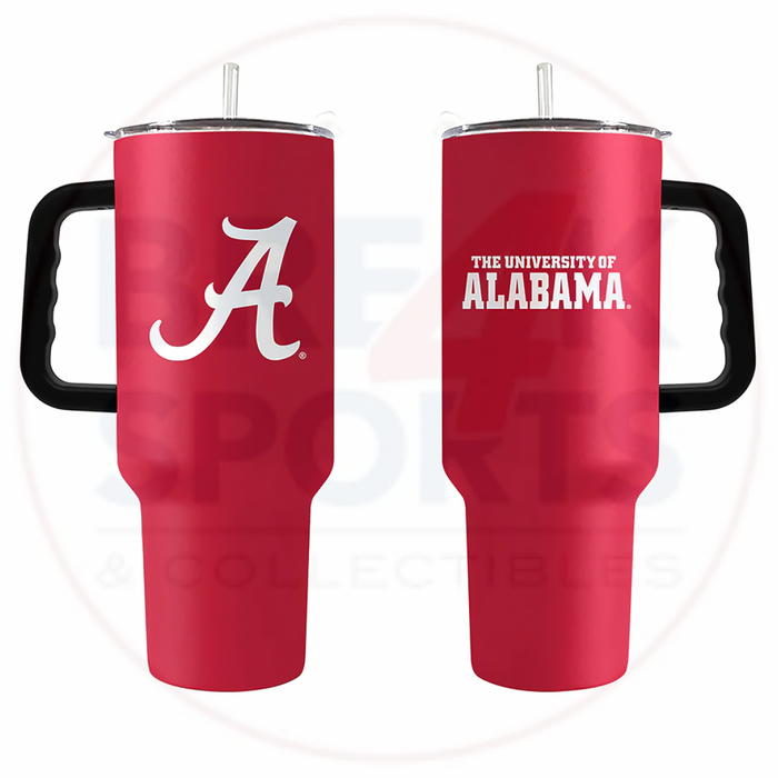 Alabama Crimson Tide 40oz. Powder Coat Travel Tumbler