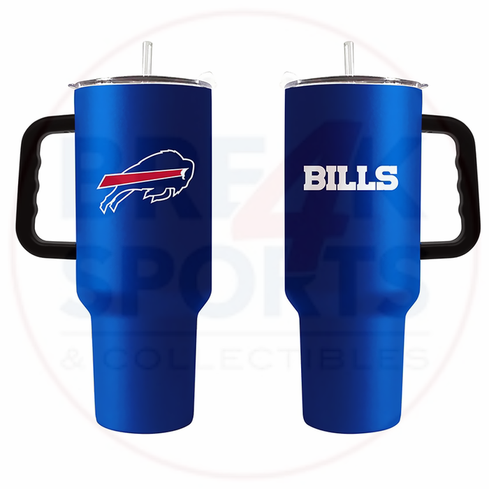 Buffalo Bills 40oz. Powder Coat Travel Tumbler