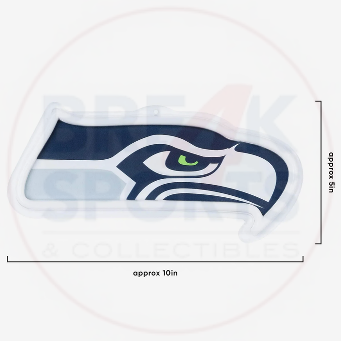 Seattle Seahawks 10" Neon Light Up Big Logo Fan Chain