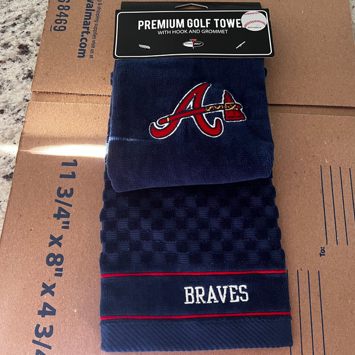 Atlanta Braves 16"x22" Embroidered Golf Towel