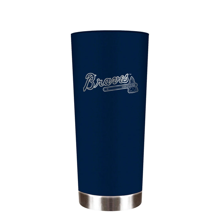 Atlanta Braves "The Roadie" 18oz. Travel Tumbler (2) Pack