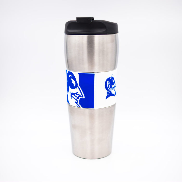 Duke Blue Devils 16oz PVC Tall Travel Mug (2) Pack