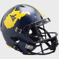 West Virginia Mountaineers Speed Replica Football Helmet 2023 Country Roads - NCAA