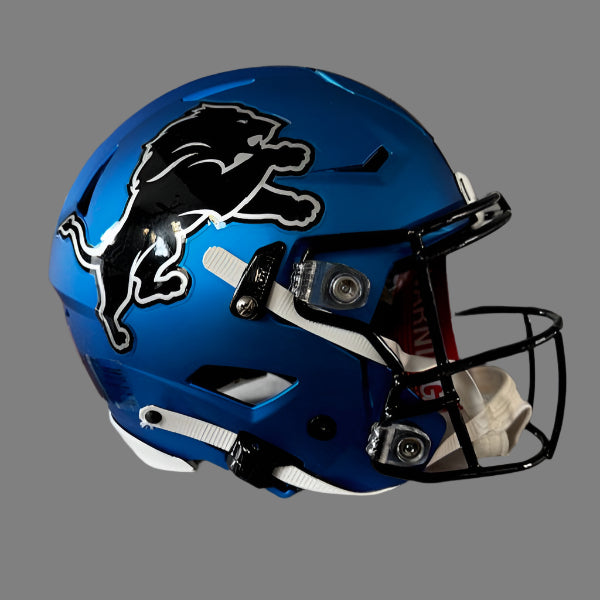 Detroit Lions Full Size Authentic SpeedFlex Football Helmet 2024 On-Field Alternate - NFL