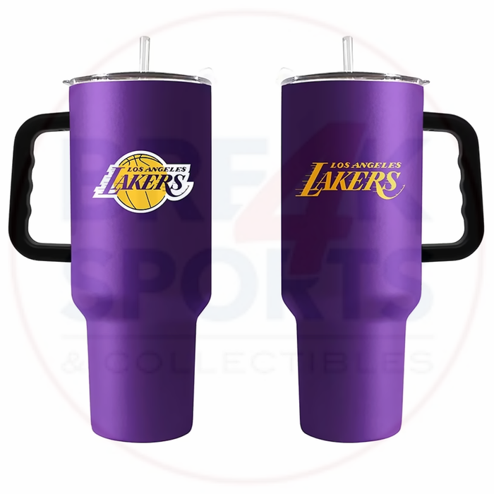 Los Angeles Lakers 40oz. Powder Coat Travel Tumbler