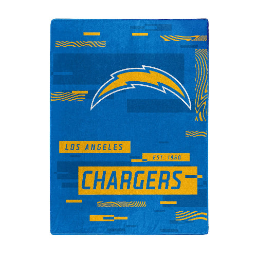 Los Angeles Chargers 60" x 80" Digitize Royal Plush Blanket