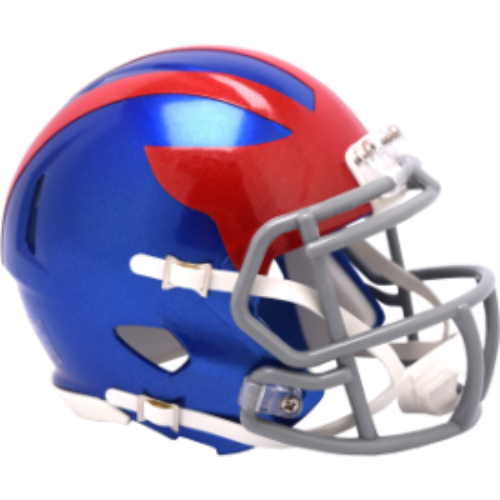 New York Giants NFL Mini Speed Football Helmet 2024 On-Field Alternate