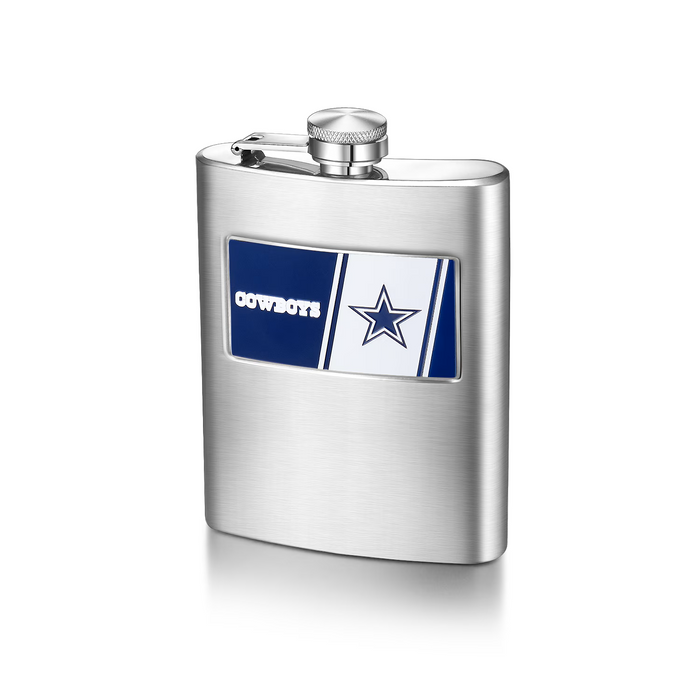 Dallas Cowboys Stainless Steel Hip Flask (2) Pack