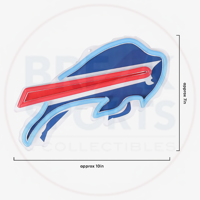 Buffalo Bills 10" Neon Light Up Big Logo Fan Chain