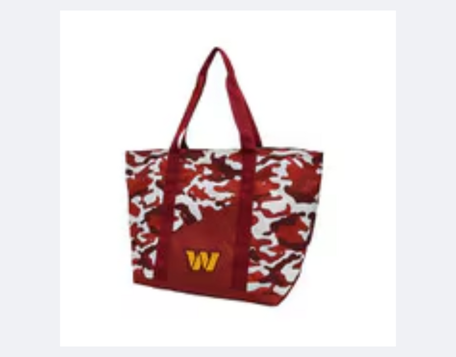 Washington Commanders Super Duty Camo Tote Bag