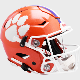Clemson Tigers Full Size Authentic Speedflex Football Helmet - NCAA