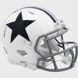 Dallas Cowboys 1960 to 1963 Riddell Mini Speed Throwback Helmet - NFL