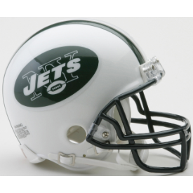 New York Jets 1998 to 2018 Riddell Mini Throwback Helmet - NFL