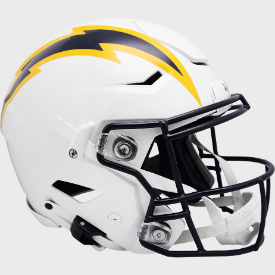 Los Angeles Chargers Helmet Riddell Authentic Full Size SpeedFlex Style 2020