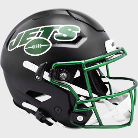 New York Jets Full Size Authentic SpeedFlex Helmet 2022 Alternate On-Field - NFL