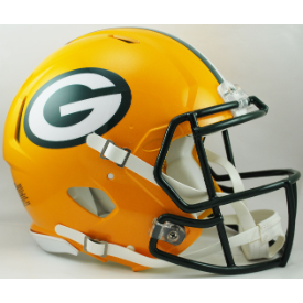 Green Bay Packers Riddell Speed Authentic Helmet - Eclipse