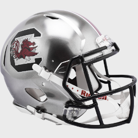 South Carolina Gamecocks Full Size FLASH Authentic Revolution Speed Football Helmet - NCAA
