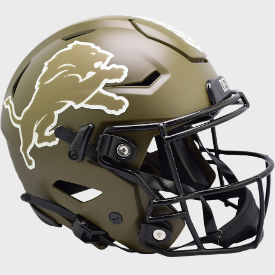 Detroit Lions SALUTE TO SERVICE Full Size Authentic Speedflex Helmet - NFL