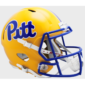 Pittsburgh Panthers Full Size Speed Replica Football Helmet - NCAA